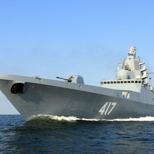 O Navio Russo da Morte Fragata Almirante Gorshkov